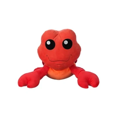 Image of Disney Store Official Sebastian Small Soft Toy, The Little Mermaid, 28cm/11, Plush Stuffed Animal, Ariel&#039;s Friend Funny Crab Features Detailed Sculpting and Shimmering Accents Suitable for Ages 0+