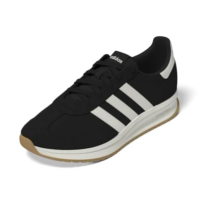 Image of adidas Women&#039;s Run 70s 2.0 Shoes, CBLACK/CWHITE/CWHITE, 4 UK