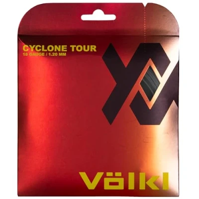 Image of Volkl Cyclone Tour Unisex Adult Racket Rope, Charcoal Grey, 12 m