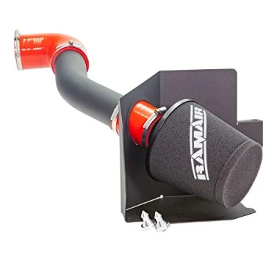 Image of Red Ramair Air Filter Induction Intake Kit for Ford Fiesta mk8 1.0 Ecoboost
