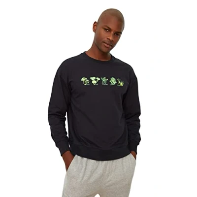 Image of Trendyol Sweatshirt Navy blue Regular