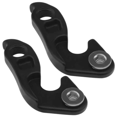 Image of ECSiNG 2pcs Mechanical Derailleur Hanger for Bike Metal Rear Hook Black Bicycle Tail 9893 4291 Compatible with Specialized Allez Crux Dolce
