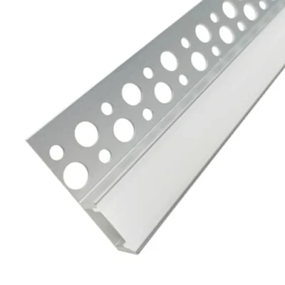 Image of Recessed Frosted Diffuser Profile Aluminium Rail 2 Metre Integral LED