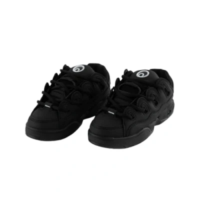 Image of Osiris Mens D3 Og Skate Trainers Black 7 UK