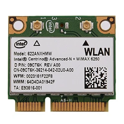 Image of Mini WIFI Card, 2.4G + 5G Dual Band PCI E Wireless Card for Intel 6250 WiMax DELL/Asus/ Toshiba HM5/ GM45/ PM45/ HM57.