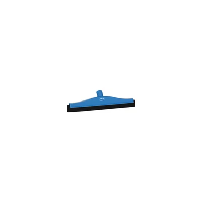 Image of Vikan 77523 Foam Rubber Polypropylene Frame Fixed Head Squeegee, 16&quot;, Blue