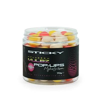 Image of Sticky Baits Fluoro Mulbz Pop Ups 70g (16mm)