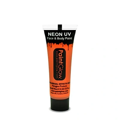 Image of PaintGlow, Neon UV Face &amp; Body Paint, Orange, 13ml