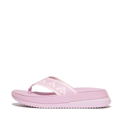 Image of Fitflop Women&#039;s SURFF Webbing Toe Post Sandals, Wild Lilac, 4 UK