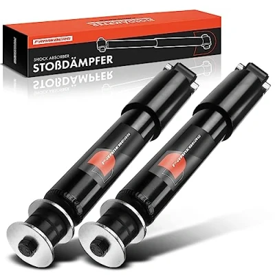 Image of Frankberg 2x Shock absorber Gas pressure Rear axle Compatible with Transporter IV Bus/Box/Platform/Chassis 1.8L 2.8L 1990 2003 Replace# 701513031