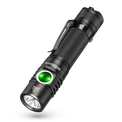 Image of Sofirn SC31 Pro USB Rechargeable LED Torch with 2000 Lumen, SST40 Super Bright Flashlight, Anduril UI &amp; IPX8 Waterproof 18650 Battery for Hiking Camping Outdoors and Emergency