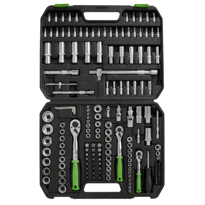 Image of Siegen Socket Set 171pc 1/4&quot;, 3/8&quot; &amp; 1/2&quot;Sq Drive WallDrive® Metric