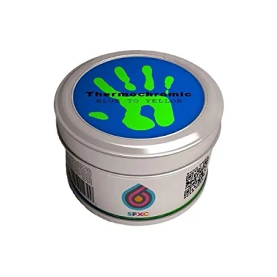 Image of SFXC Thermochromic Acrylic Paint Blue to Neon Green (100ml)