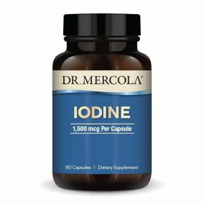Image of Iodine 1.5mg Dr Mercola 90 Capsules