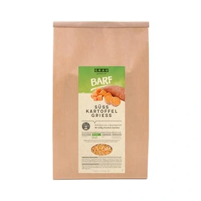 Image of GRAU the original Dehydrated vegetables for BARFing dogs Sweet potato semolina (1 x 1,2 kg)