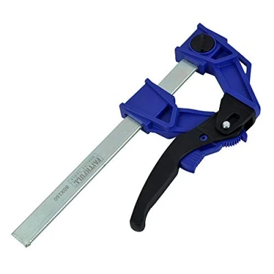 Image of Faithfull FAILC200120 Lever Clamp (200mm 8in capacity) and Spreader 120kg Clamping Force