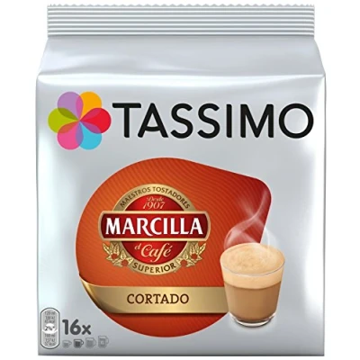 Image of Café Cortado Tassimo Marcilla 16 Cápsulas