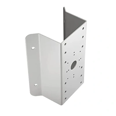 Image of DS 1276ZJ Universal Corner Mount Bracket Hik Compatible with Most Wall Mounts Cameras and PTZ, White, Pack of 1
