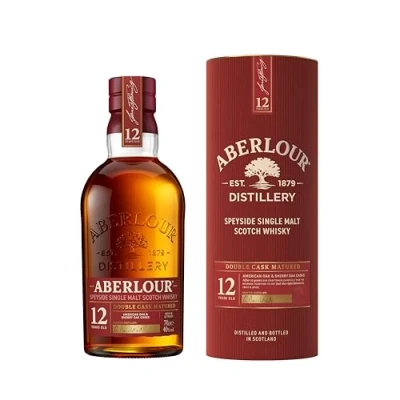 Image of Aberlour 12 Year Old Single Malt Scotch Whisky With Giftbox, 70 cl