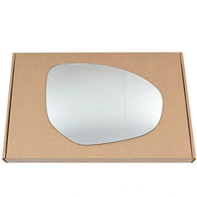 Image of Less4spares Wing Mirror Glass Right Compatible with Mazda 3 2009 2013 STICK ON Driver Off Side Blind Spot