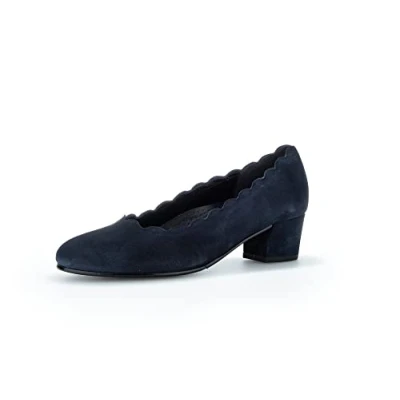 Image of Gabor Gigi Womens Court Shoes 4 UK Blau Dark Blue 46