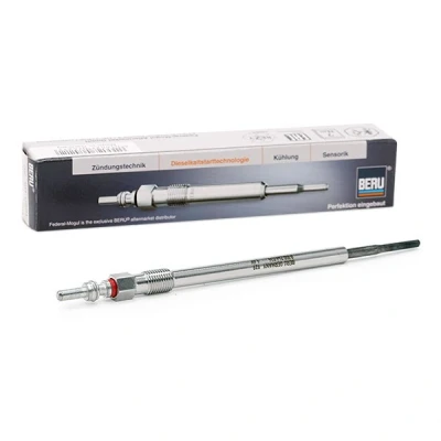 Image of 0000071772815, K68147404AA Glow Plug BERU ISS GE114 4,4V 25A M9x1,0 after capable, Pencil type 157mm 22Nm 8Nm 93 VAUXHALL: Insignia Mk1