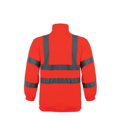 Image of Sitesafe Hi vis Fleece Jacket (EN20471) Orange M