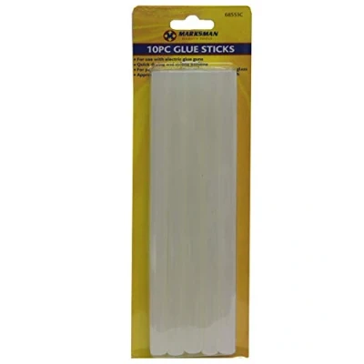 Image of 10Pcs Adhesive Hot Melt Glue Sticks Trigger Electric Gun Craft Tool 11mm X 200mm