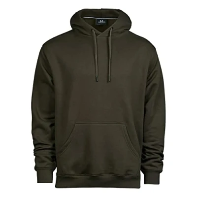 Image of Tee Jays Mens Sweatshirts &amp; Hoodies, Dark Olive, Large. TJ5430