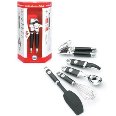 Image of KitchenAid 5 Piece Gadget Set Black