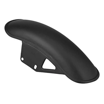 Image of motorcycle vn800 Front fender= KIMISS Fender Mud Guard Moto Flap Fairing Mudguard Cover for GN125 GN250(Black)