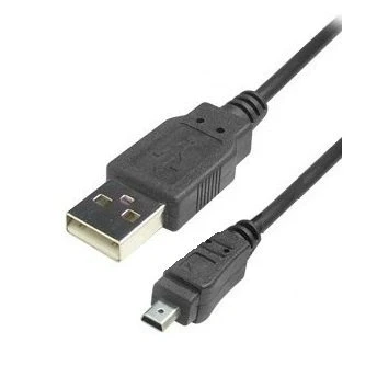 Image of Replacement Compatible USB cable for Panasonic Lumix DMC FZ30 Digital Camera by Dragon Trading