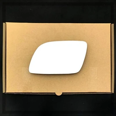 Image of Fits Volkswagen Polo 2002 to 2005 ( MK4 ) Wing Mirror Glass LEFT HAND UK Passenger Side