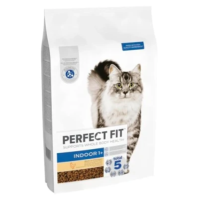 Image of Perfect Fit Indoor Adult 1+ Complete Dry Cat Food for Cats Aged Years, Rich in Chicken, 1 Bag (7 kg)