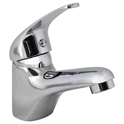 Image of vidaXL Bidet Mixer Faucets 2 pcs, Chrome Surface, Zinc Alloy Body, Ceramic Disc Cartridge, Deck Mounted, Easy to Use and Clean, Ideal for Bathroom Bidets, Accessories Included