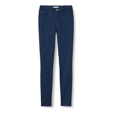 Image of Tommy Hilfiger Women TH Flex Harlem Skinny Jeans High Waist, Blue (Emma), 31W / 32L