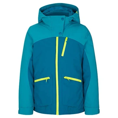 Image of Ziener Antalia Junior Girls&#039; ski Jacket Waterproof Windproof warm, girls, Children&#039;s jacket, winter waterproof, windproof, 207908, Steel blue, 176 (EU)