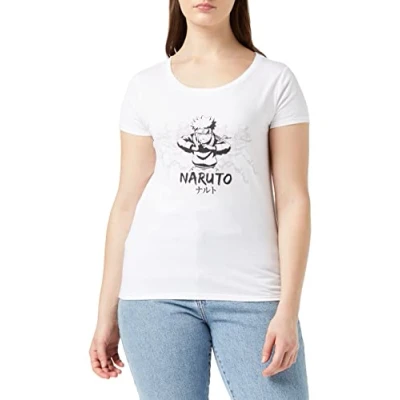 Image of cotton division Women&#039;s WONARUTTS001 T Shirt, White, M