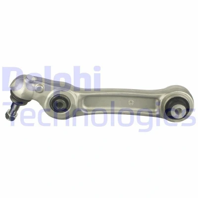 Image of 31122450813, 31126794203 Suspension Arm DELPHI TC2869 with ball joint Trailing Aluminium BMW: 5 Saloon, Touring