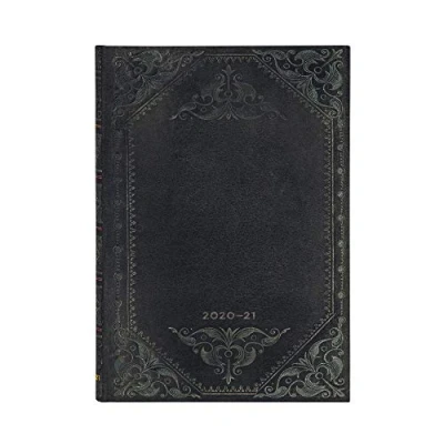 Image of Paperblanks 18 Month Diaries 2020 2021 Midnight Rebel Bold Horizontal Midi (130 x 180 mm)