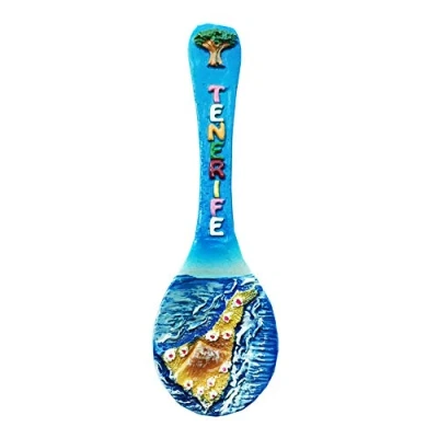 Image of 3D Tenerife Spain Fridge Magnet Souvenir Gift Home Kitchen Refrigerator Decoration Magnetic Sticker Collection