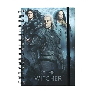 Image of Pyramid International The Witcher Connected by Fate A5 Wiro Hardback Journal Notebook Note Pad