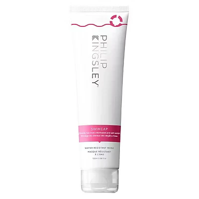 Image of Philip Kingsley Swimcap Swim Hair Mask, Protect from Chlorine and Salt Water, Pre Swim, Swimming Protection Products for Swimmers Sun Lovers, 100ml