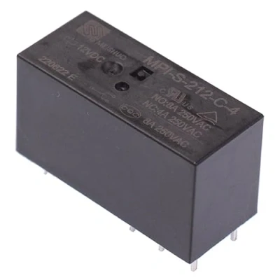 Image of 12V High Power PCB Relay 8A DPDT