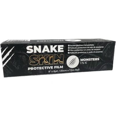 Image of Monsters Ink Matte Second Skin Tattoo Cover Aftercare Bandage, Wrap Film, Skin, Protection Film &amp; Waterproof Dressings (20cm x 7.3m Roll)