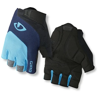 Image of Giro Bravo Gel bike gloves blue/black Glove size S 2019 Full finger