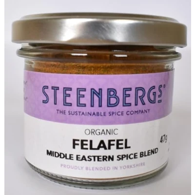 Image of Steenbergs Organic Felafel Spice Mix Standard Jar 47g