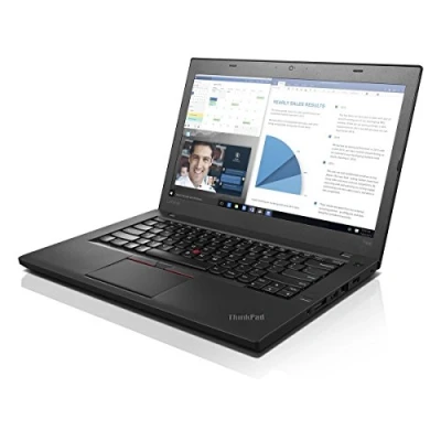 Image of Lenovo ThinkPad T460 (14 inch) Notebook Core i7 (6600U) 2.6GHz 8GB 256GB SSD Webcam Windows 10 Pro 64 bit (Integrated HD Graphics 520) (Renewed)