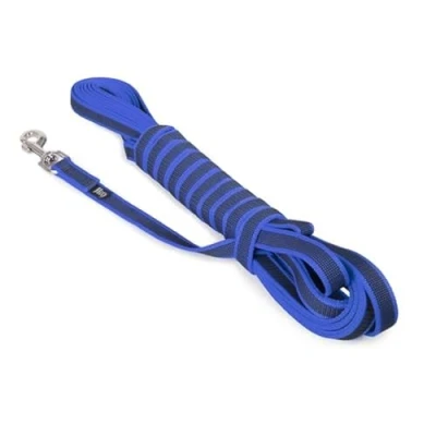 Image of Color &amp; Gray Super Grip Leash with Handle, 20 mm x 10 m, Blue