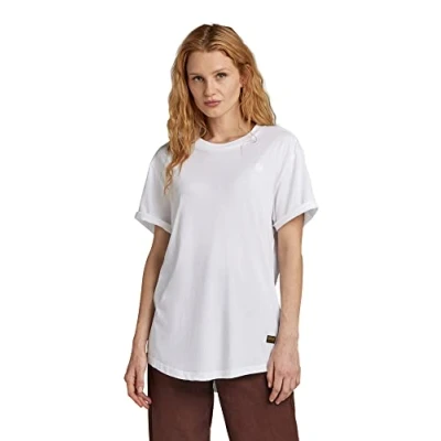 Image of G Star LASH FEM Loose R T S WMN Basic Tshirt, Women&#039;s, Size: XS, White